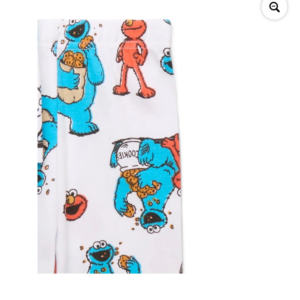 Sesame Street Unisex Two Piece Sleep Set Size 5T - Picture 5 of 5